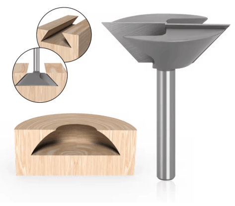 Fresa para puxador Cava MDF